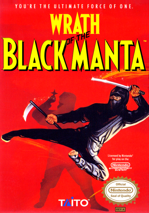 Wrath of the Black Manta (USA) box art